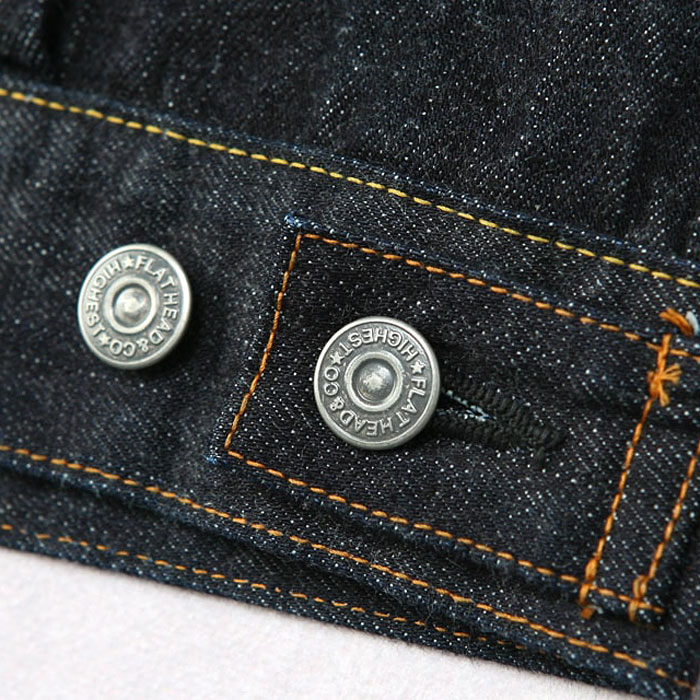 フラットヘッド THE FLAT HEAD Gジャン デニムジャケット 14.5oz 50s