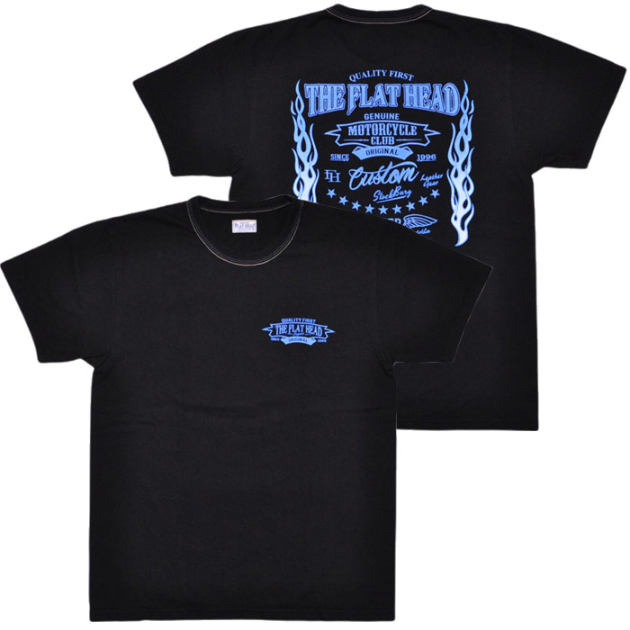 THE FLAT HEAD フラットヘッド Tシャツ FN-THC-024 SUPER メンズ 半袖