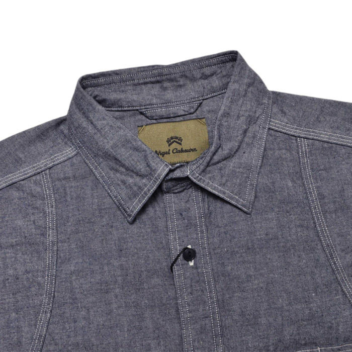 ナイジェルケーボン　メディカルシャツ シャンブレーの汎用性》NEW MEDICAL SHIRT – ナイジェル
