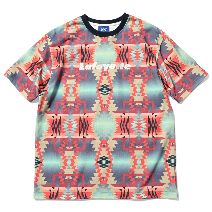 Lafayette ラファイエット Tシャツ NAVAJO NAITIVE PATTERN Lafa...