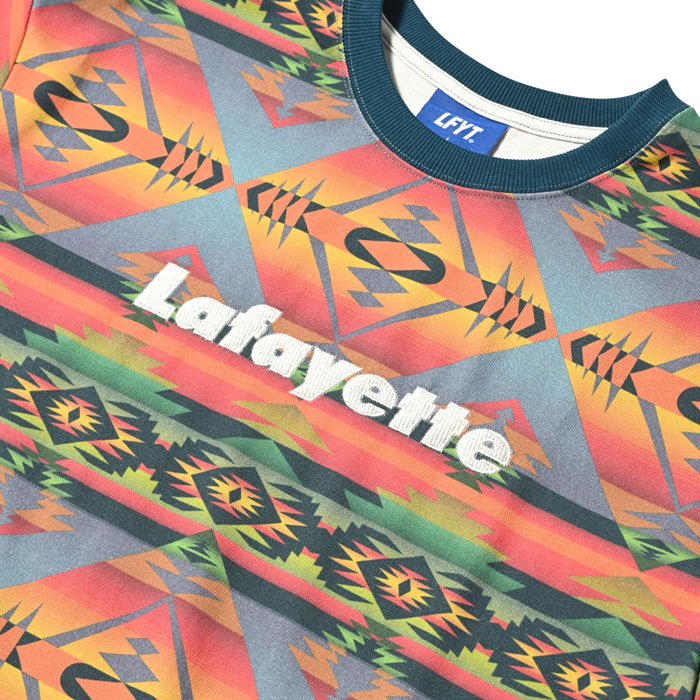 Lafayette ラファイエット Tシャツ NAVAJO NAITIVE PATTERN Lafayette