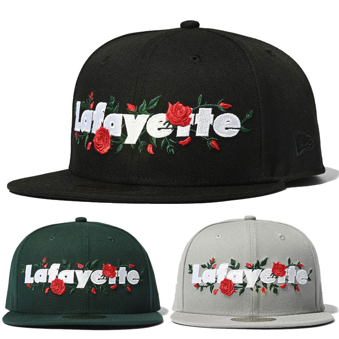 売り切り！ラファイエット  ニューエラ 薔薇 Lafayette ラファイエット キャップ ニューエラ 薔薇 ローズ