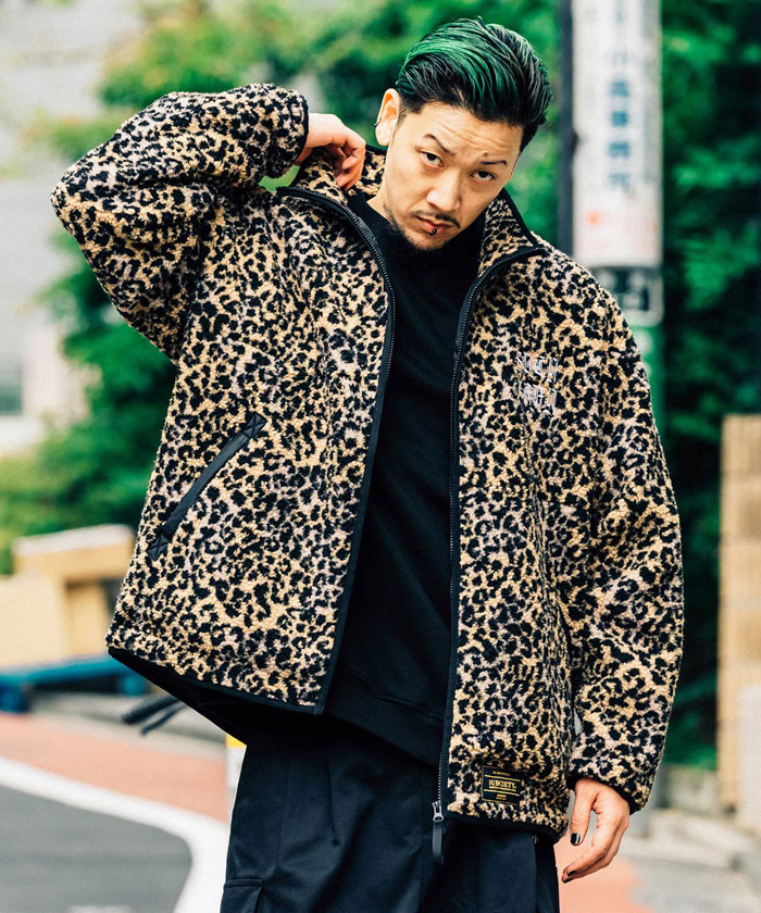 Subciety（サブサエティ） ジャケット LEOPARD BOA JKT 106-62927