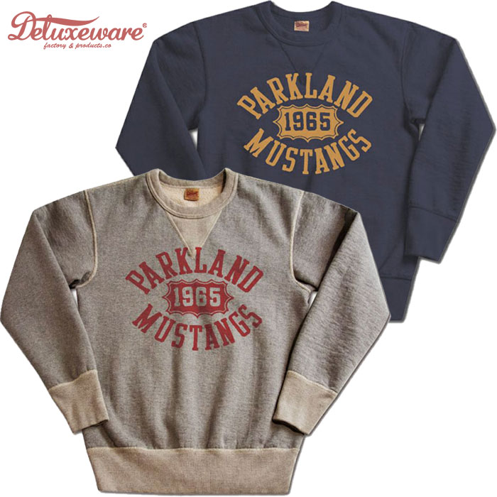 DELUXEWARE（デラックスウエア） スウェット S101-43 MUSTANGS メンズ