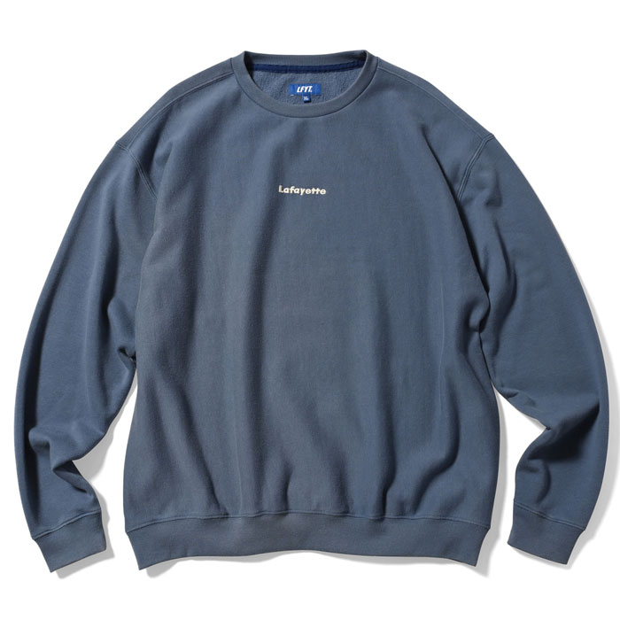 LFYT ラファイエット スウェット WORN OUT SMALL LOGO CREW SWEAT ...