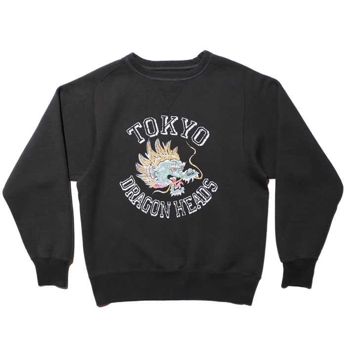 JELADO ジェラード スウェット Tokyo Dragon Heads Sweat Shirt 