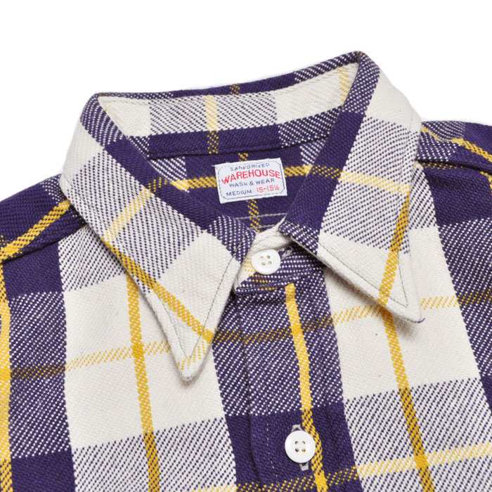 WAREHOUSE（ウエアハウス） ネルシャツ Lot 3104 FLANNEL SHIRTS B柄