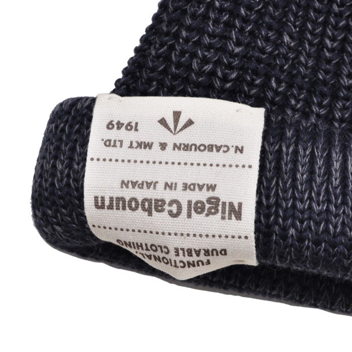 Nigel Cabourn ベージュニット帽 Nigel Cabourn（ナイジェルケーボン）
