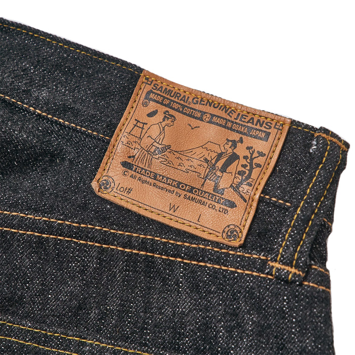 ⭐︎サムライジーンズ⭐︎S7100OGストレートデニム16oz コットン サムライジーンズ SAMURAI JEANS デニム S710XX-BK S710XX ブラック