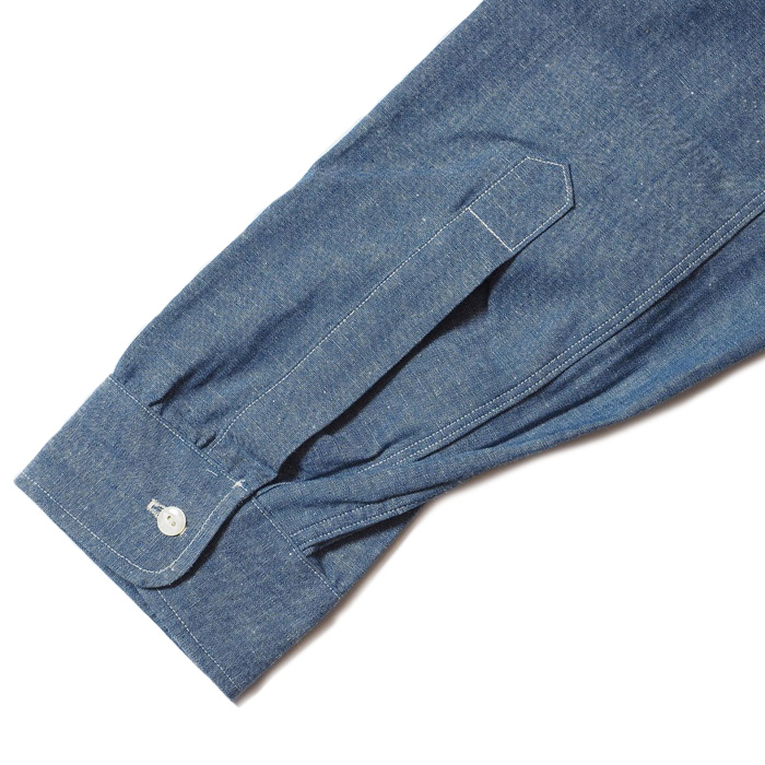 【在庫限り】 WAREHOUSE ウエアハウス シャツ Lot 3047 ROUND COLLAR CHAMBRAY 小物