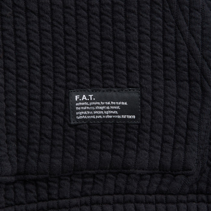FAT エフエーティー スウェット QUILHALF F32420-SW11 ハーフジップ