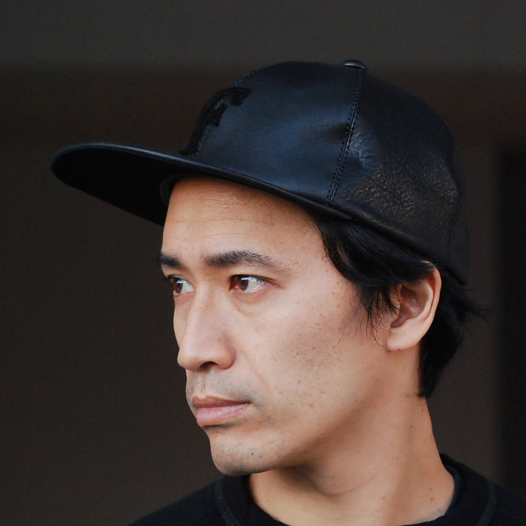 BRUNEL ブルーネル オール ヌバックレザー ベレー帽 size 58.5 B-801 /「BIG BERET / COW HIDE」ビッグベレー帽