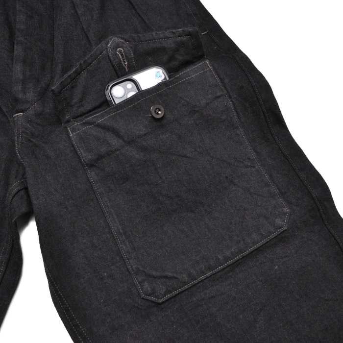 【美品】  ​NIGEL CABOURN / ナイジェルケーボン | 2025SS | BRITISH ARMY PANT - BLACK DENIM ブリティッシュ デニム パンツ | 38 | ブラック | メンズ NIGEL CABOURN（ナイジェルケーボン） パンツ ブリティッシュアーミー