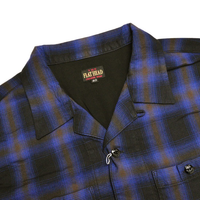 The Flat Head（フラッドヘッド） フラットヘッド シャツ オンブレ