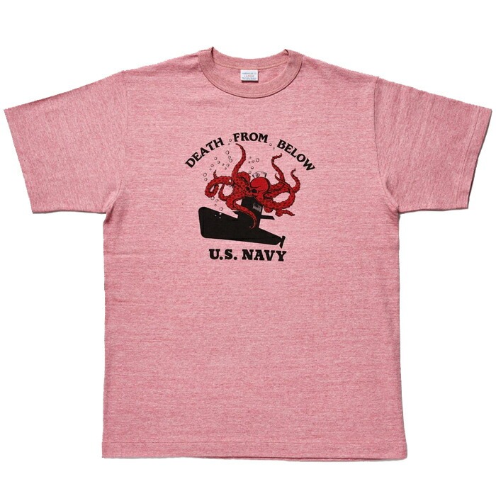 WAREHOUSE（ウエアハウス） Tシャツ Lot 4096 88/12杢クルーネック