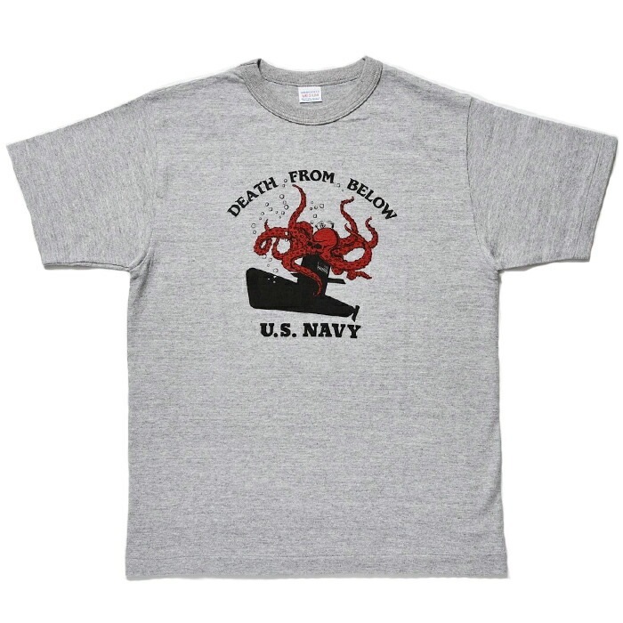 WAREHOUSE（ウエアハウス） Tシャツ Lot 4096 88/12杢クルーネック