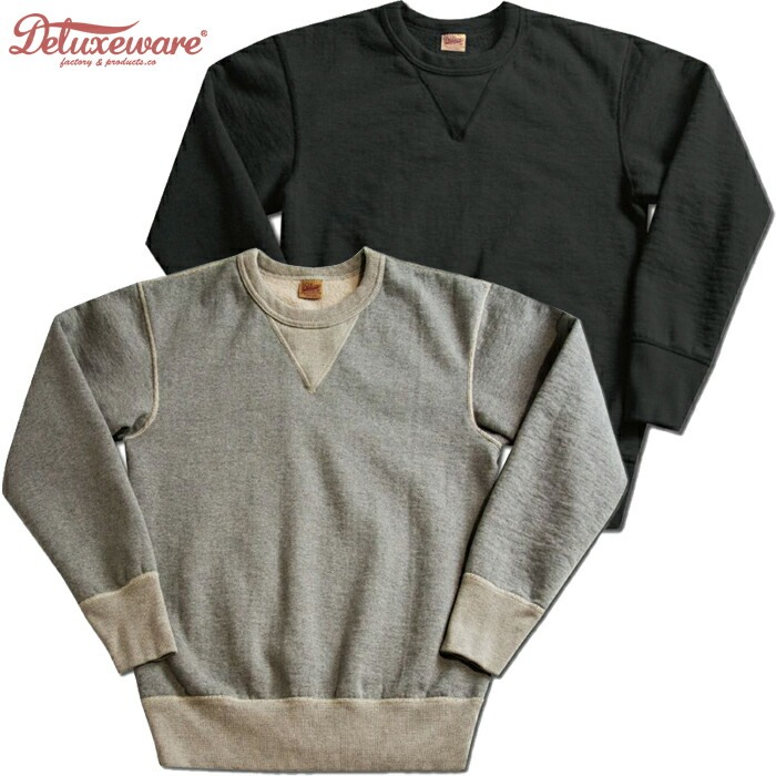 DELUXEWARE（デラックスウエア） スウェット S101-00 FLAT.SEAM PLAIN