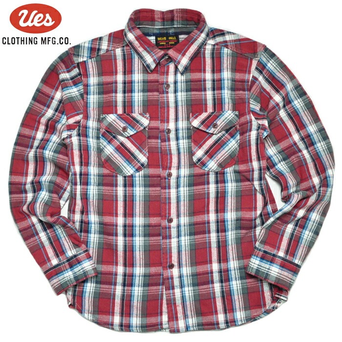 ウエスWEAR WELL チェック柄ネルシャツ imgrc0174760232.jpg