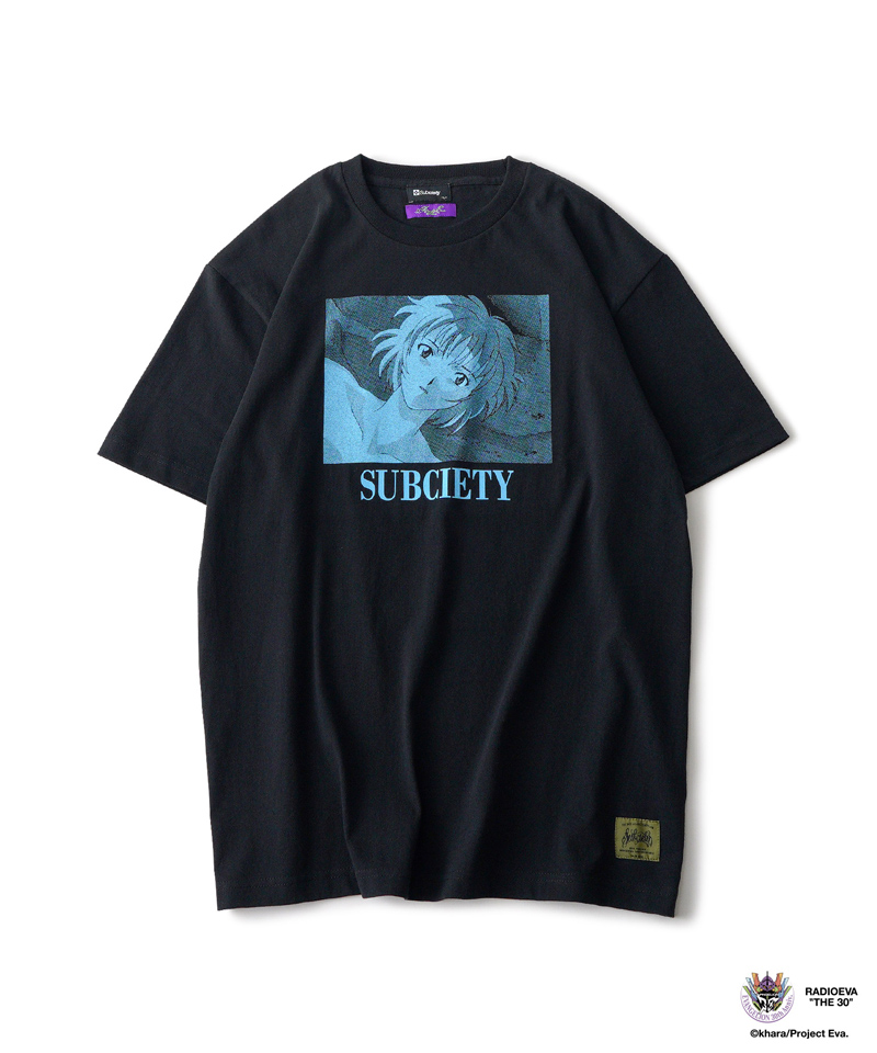 Subciety（サブサエティ） Tシャツ エヴァンゲリオン DISC7 (REI) TEE