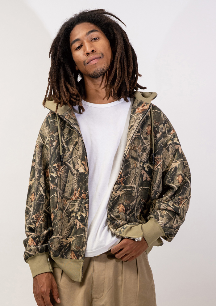 INTERBREED（インターブリード） パーカー Camouflage Heavy Weight