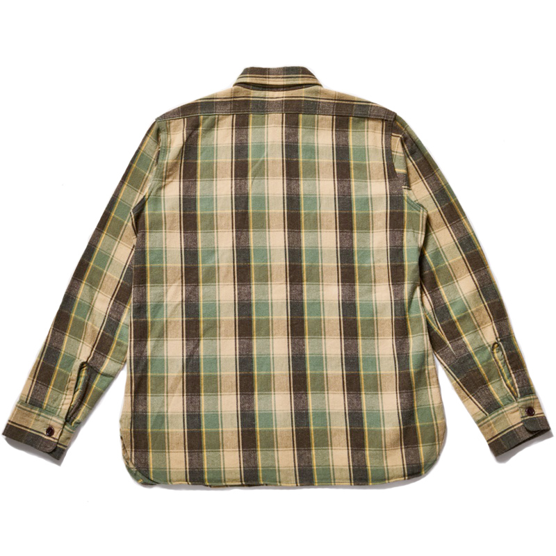 Warehouse ネルシャツ WAREHOUSE（ウエアハウス） ネルシャツ FLANNEL SHIRTS WITH CHINSTRAP