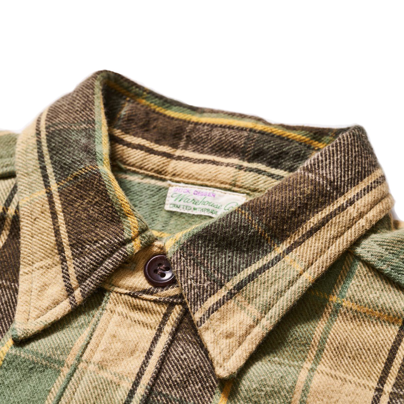 WAREHOUSE（ウエアハウス） ネルシャツ Lot 3022 FLANNEL SHIRTS WITH