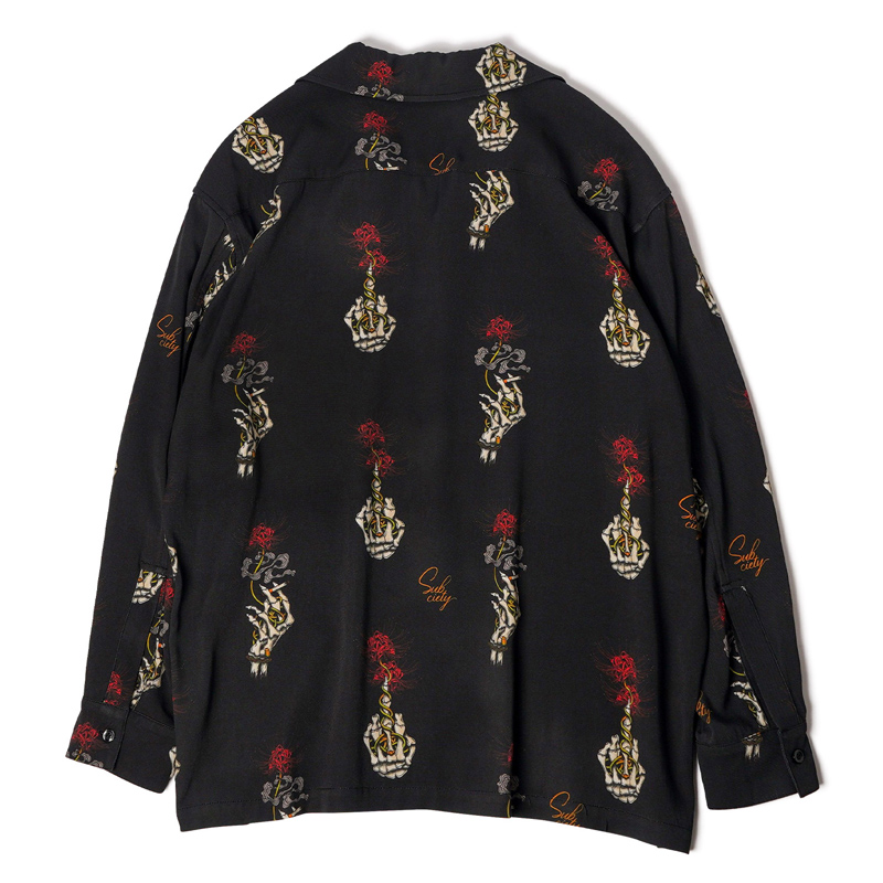 Subciety（サブサエティ） シャツ アロハシャツ Spider lily aloha