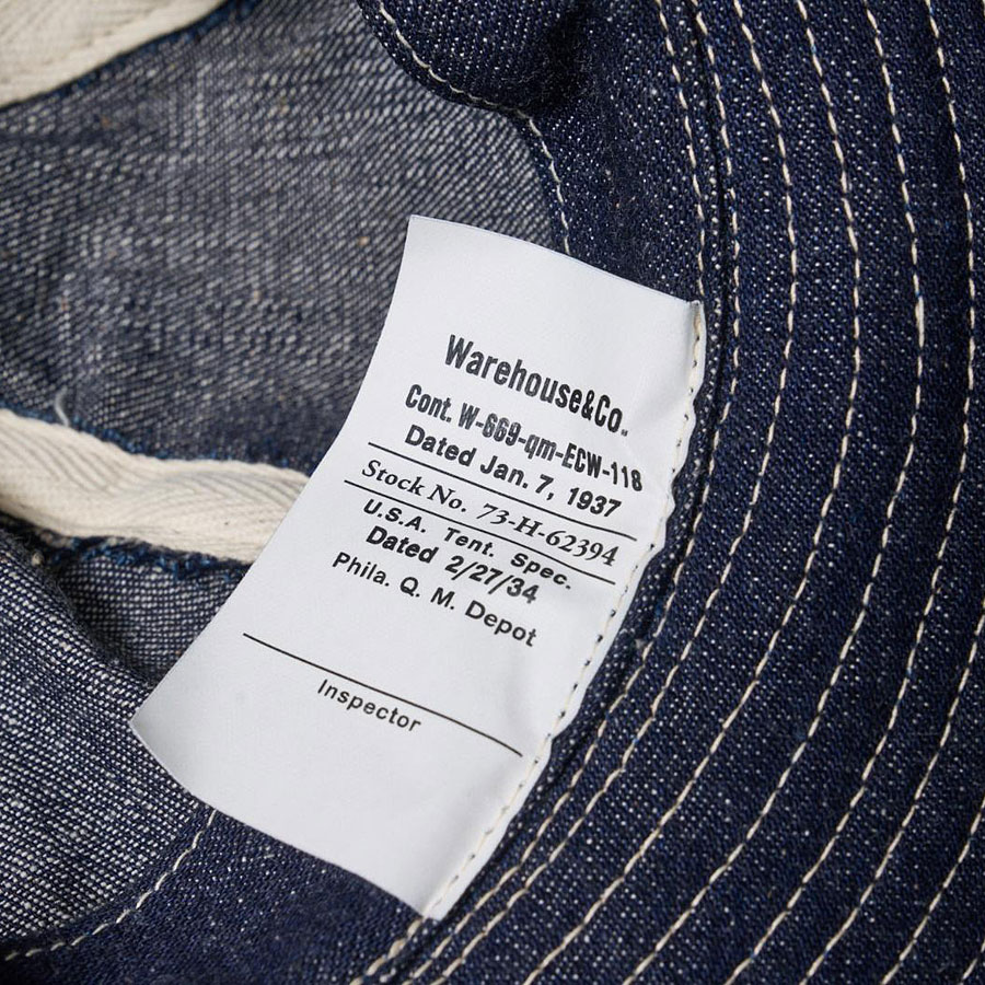 WAREHOUSE（ウエアハウス） ハット Lot 5250 ARMY HAT (6PANEL