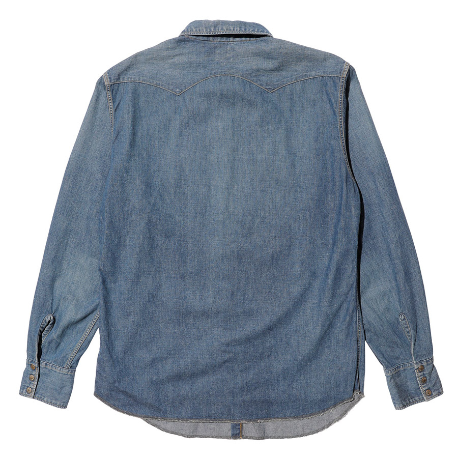 JELADO（ジェラード） シャツ Faded Denim Vaquero Shirt JP21128