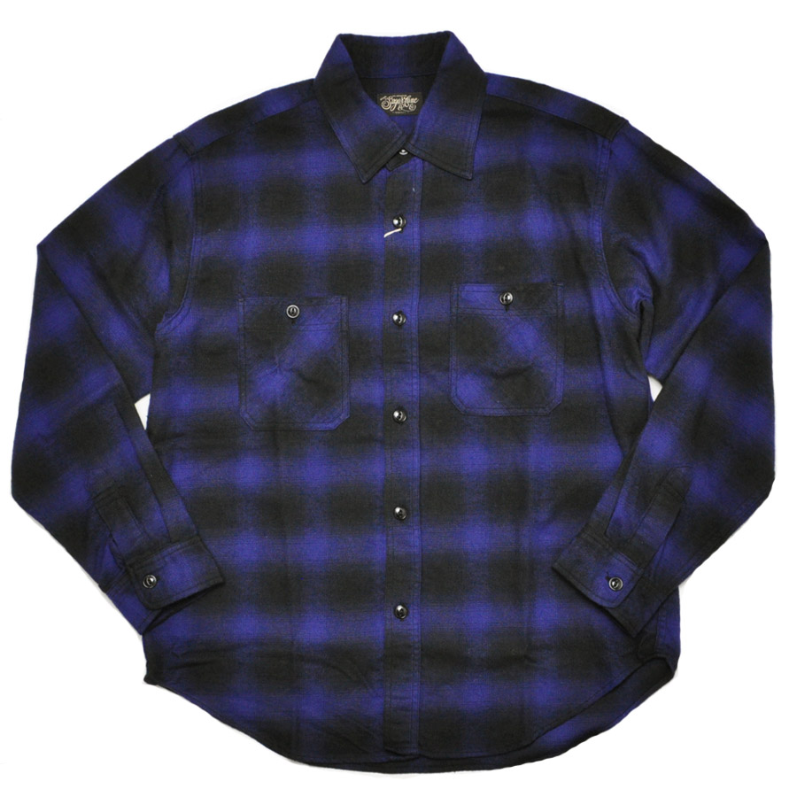 SUGAR CANE シュガーケーン シャツ SC29723 COTTON OMBRE CHECK L/S