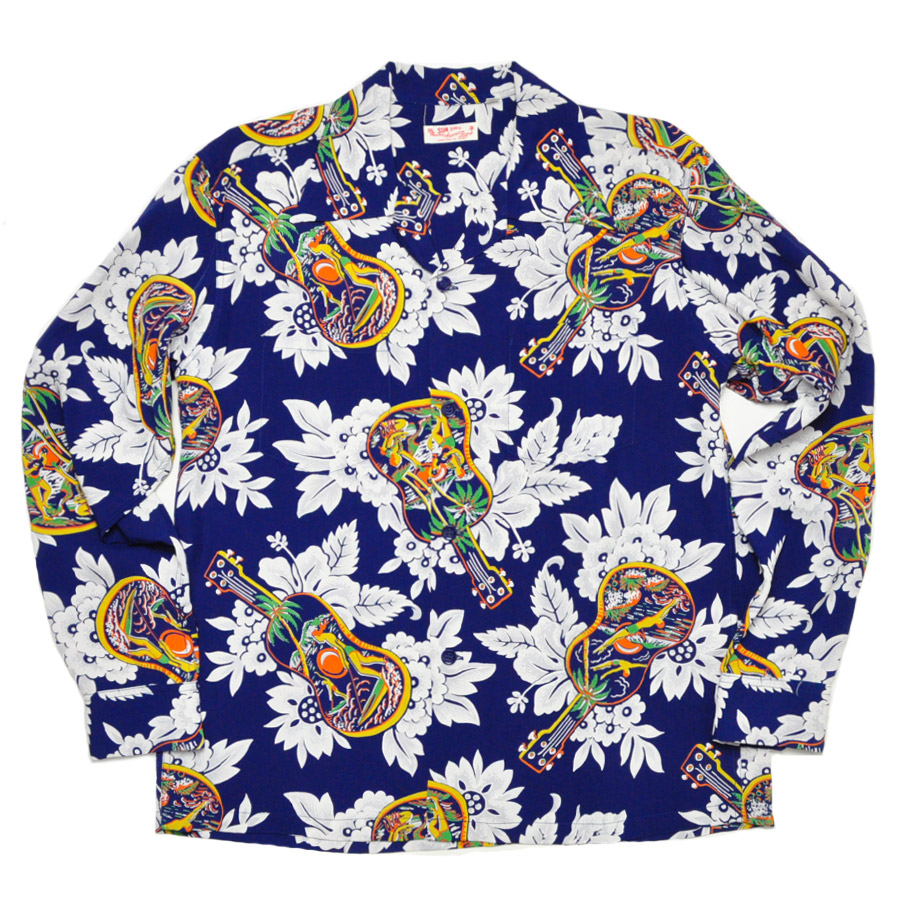 SUN SURF サンサーフ KAUI MERMAID レーヨン アロハシャツ SUN SURF サンサーフ アロハシャツ SS29603 L/S RAYON HAWAIIAN SHIRT
