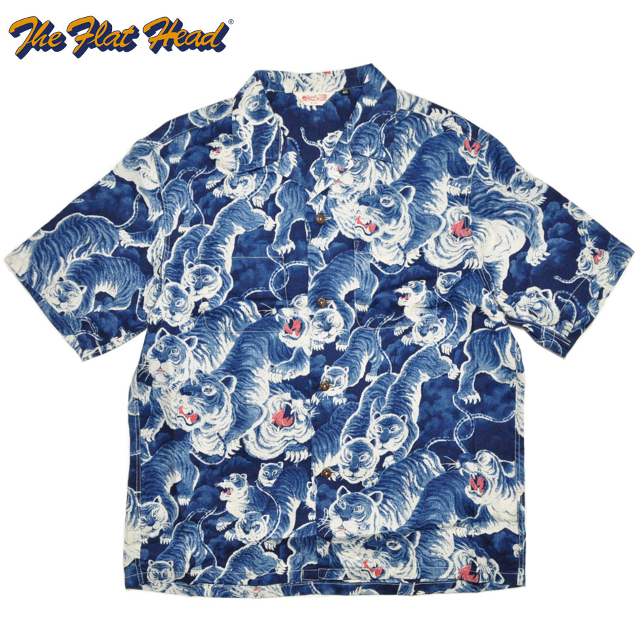 The Flat Head（フラッドヘッド） フラットヘッド リネンシャツ 百虎