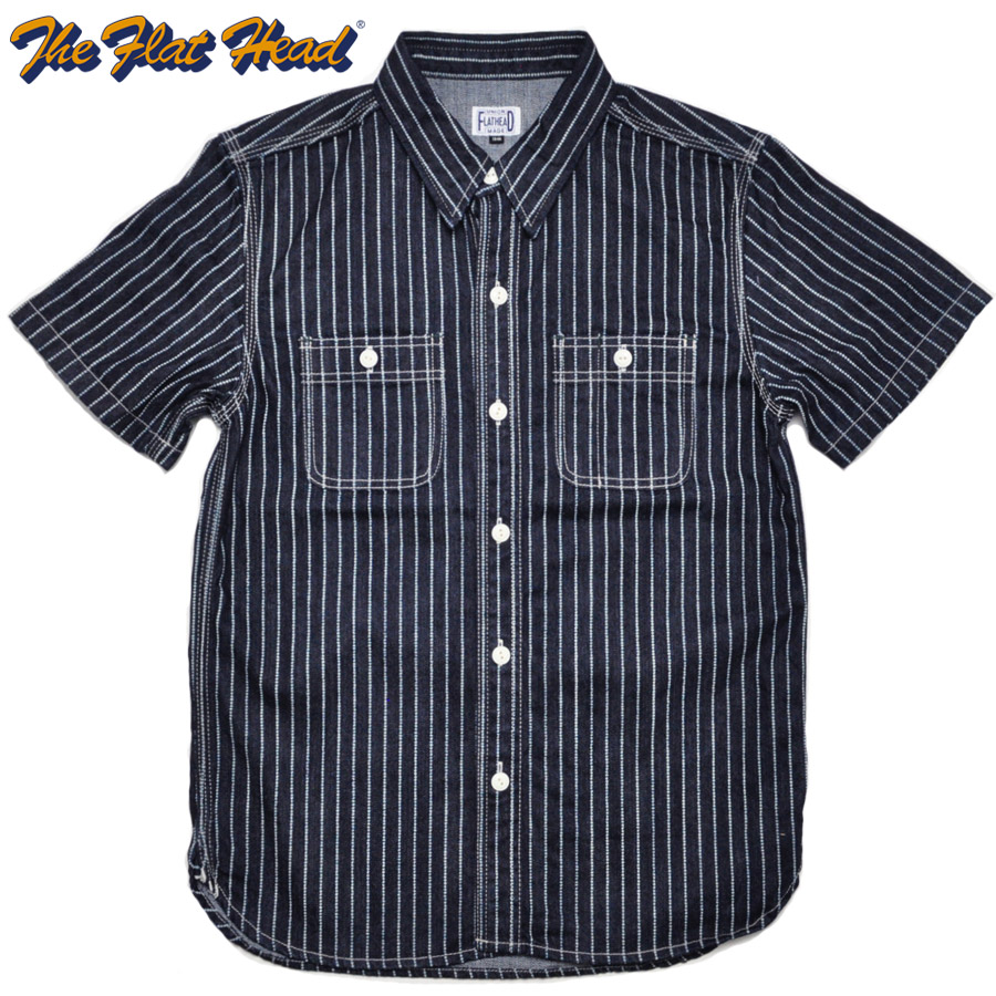 The Flat Head（フラッドヘッド） フラットヘッド シャツ 10oz デニム
