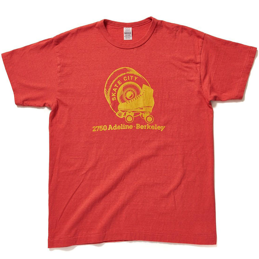 WAREHOUSE（ウエアハウス） Tシャツ Lot 4064 SKATE CITY セコハン
