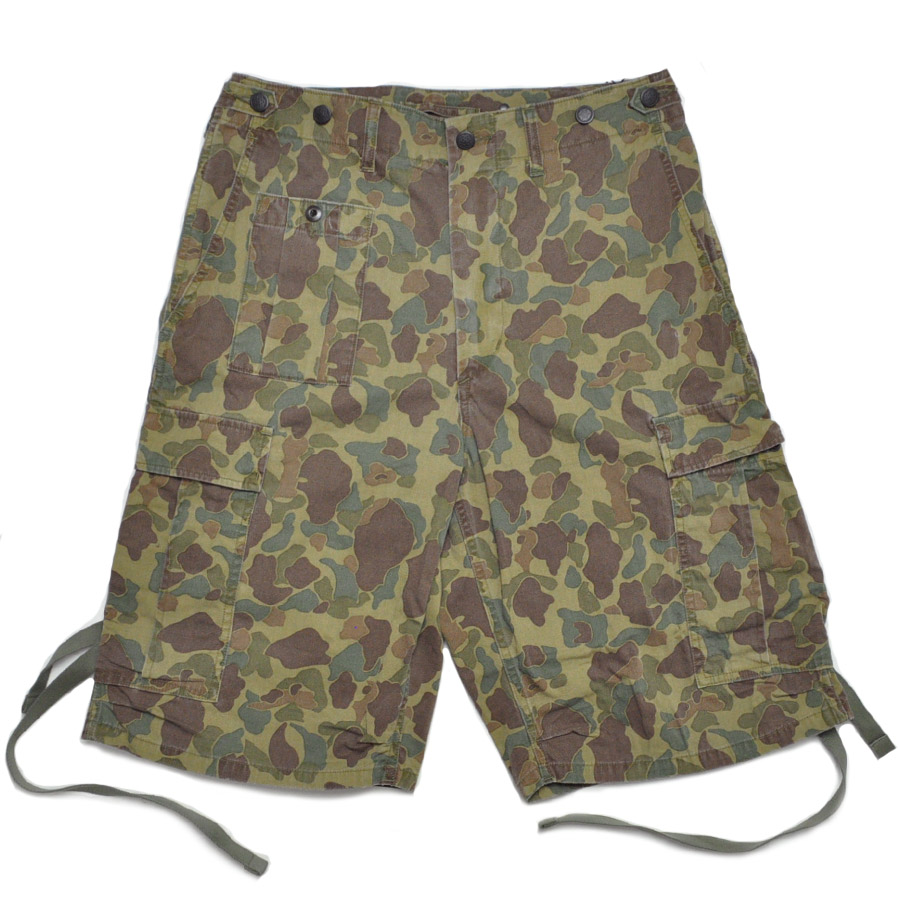 NIGEL CABOURN ナイジェルケーボン パンツ アーミーカーゴショーツ - ダックハンターカモ ARMY CARGO PANT - DUCK HUNTER 80520051014の画像