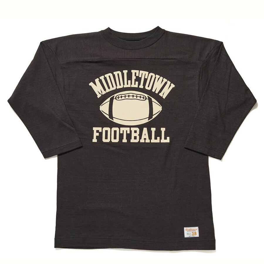 WAREHOUSE（ウエアハウス） Tシャツ Lot 4063 7分袖フットボールT