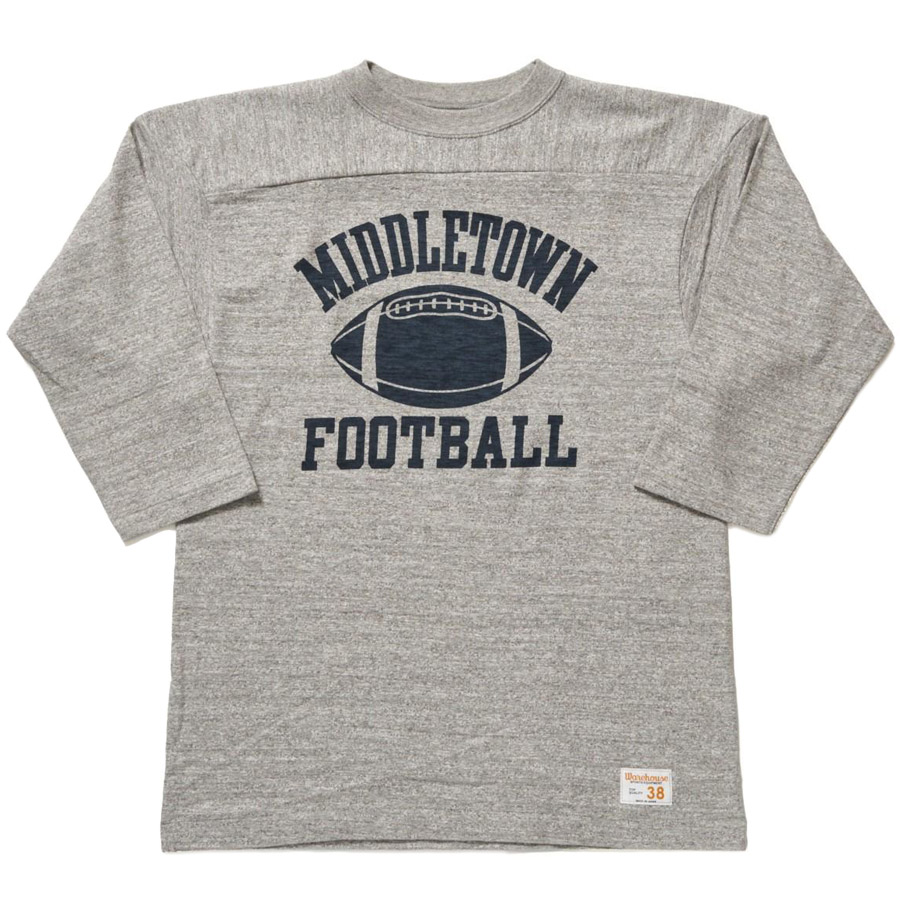 WAREHOUSE（ウエアハウス） Tシャツ Lot 4063 7分袖フットボールT