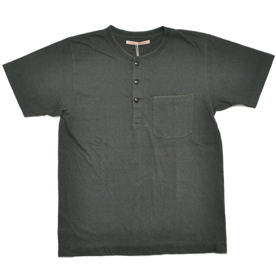 TWO MOON トゥームーン Tシャツ 26344 Henry neck Pocket T-shirt ヘンリーネック ポケット ポケT 半袖 メンズ | Two Moon | 01