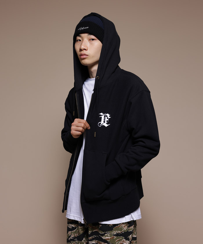 LFYT パーカー ラファイエット MONOGRAM LF LOGO US COTTON FULL ZIP