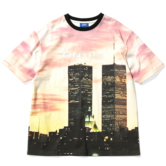 LFYT ラファイエット Tシャツ OLD NEW YORK TEE -90s TWIN TOWER...