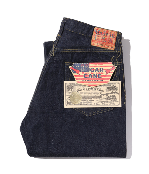 SUGAR CANE シュガーケーン ジーンズ SC41944US SUGAR CANE “Made in USA” 13oz. BLUE DENIM WAIST OVERALLS 1944 MODEL メンズ アメカジ デニム