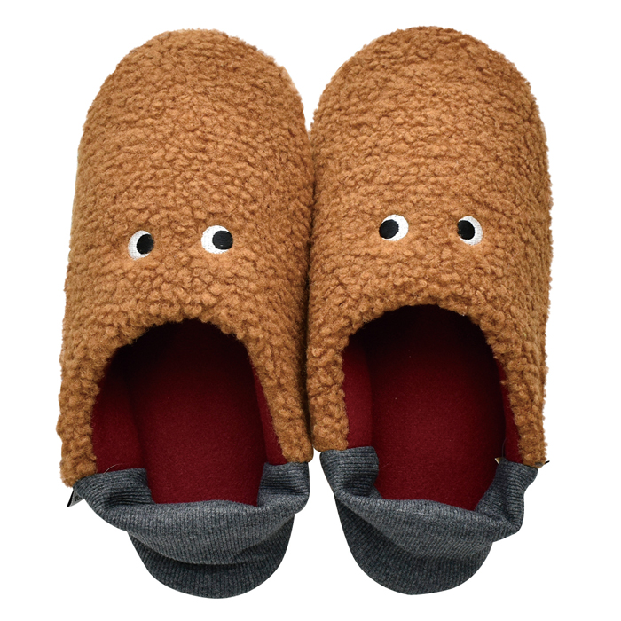 ルームシューズ メンズ pegoppa スリッパ 2way バブーシュ 目 男性サイズ 現代百貨 A650 |  | 02