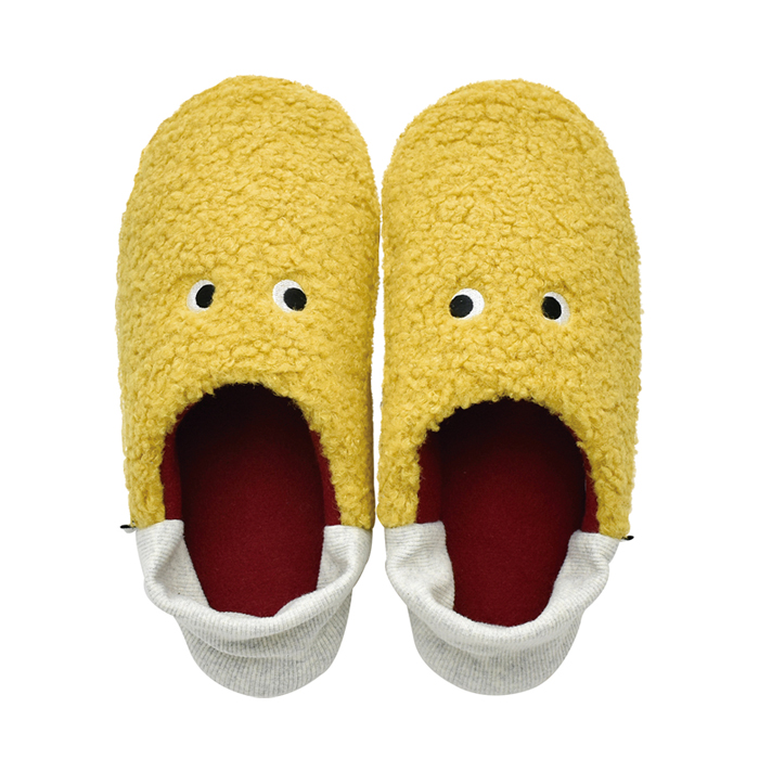 ルームシューズ レディース pegoppa スリッパ 2way バブーシュ シープボア 目 現代百貨 A703 |  | 03