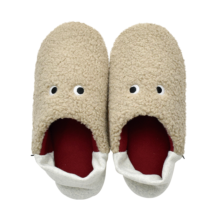 ルームシューズ レディース pegoppa スリッパ 2way バブーシュ シープボア 目 現代百貨 A703 |  | 04