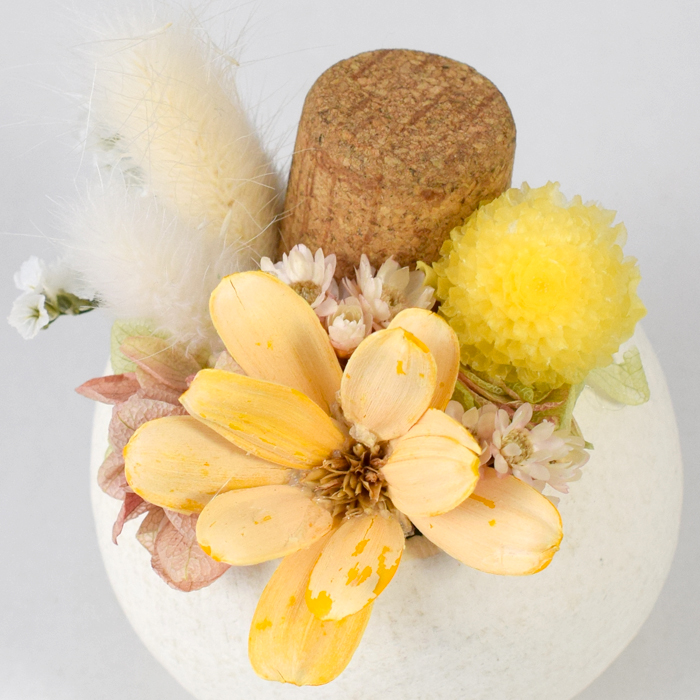 ベルカップ フラワーアレンジ ドライフラワー 花 飾り 縁起 プレゼント