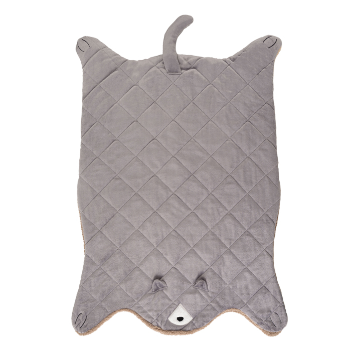 東谷 アニマルサンドクッション 防寒 ブランケット フランネル ボア