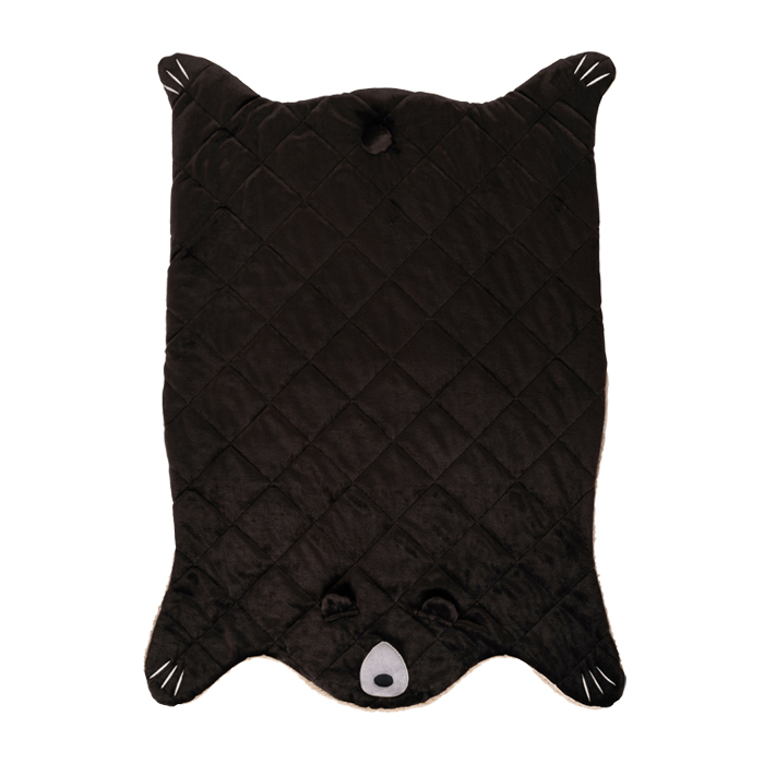 東谷 アニマルサンドクッション 防寒 ブランケット フランネル ボア