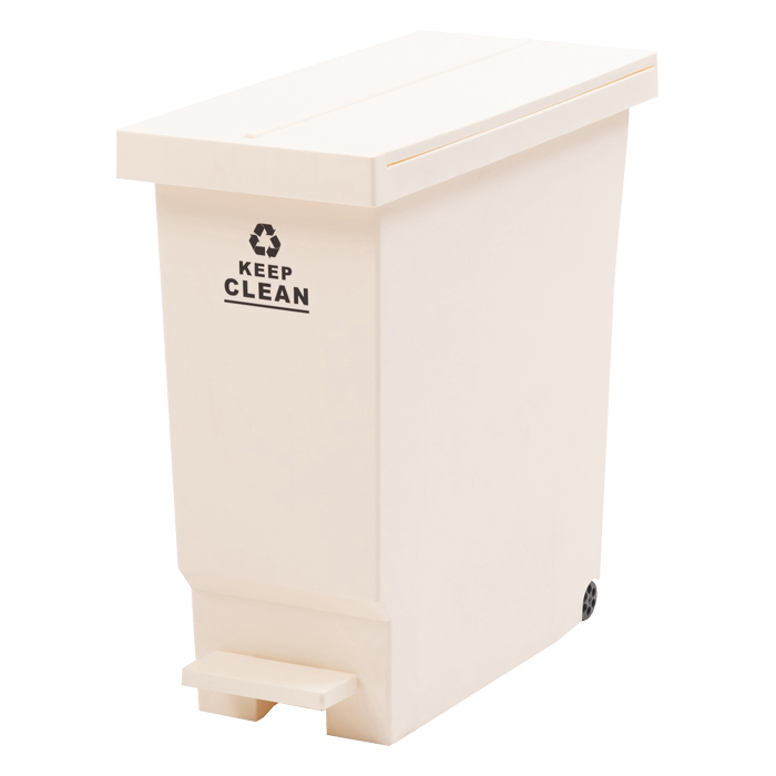 山崎産業 リサイクルトラッシュECOー50 ボディ YW-133L-PC 1台 ゴミ箱 50L フタ別売り 幅280×奥行470×高さ550mm -  アスクル