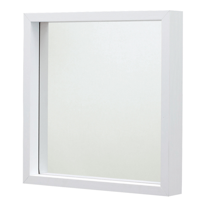 ミラー 鏡 壁掛け 置き ひとり暮らし 正方形 ウォルナット 送料無料 東谷 MU-034 | 東谷 | 02