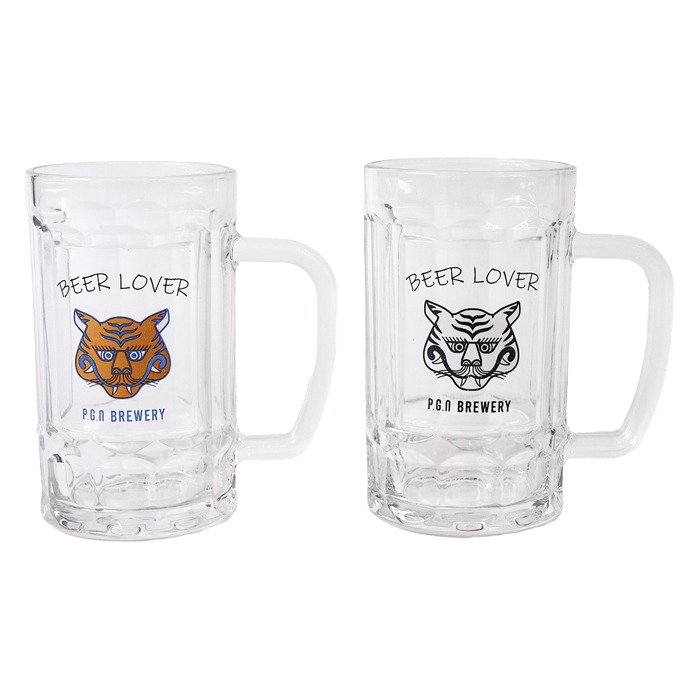 ビアーラバーマグ 2個セット チベタンタイガー ビールグラス セット ギフト BEER LOVER MUG POST GENERAL | POST GENERAL | 01